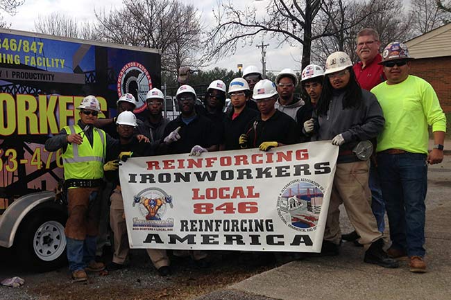 Reinforcing Ironworkers Iron Workers Local 846